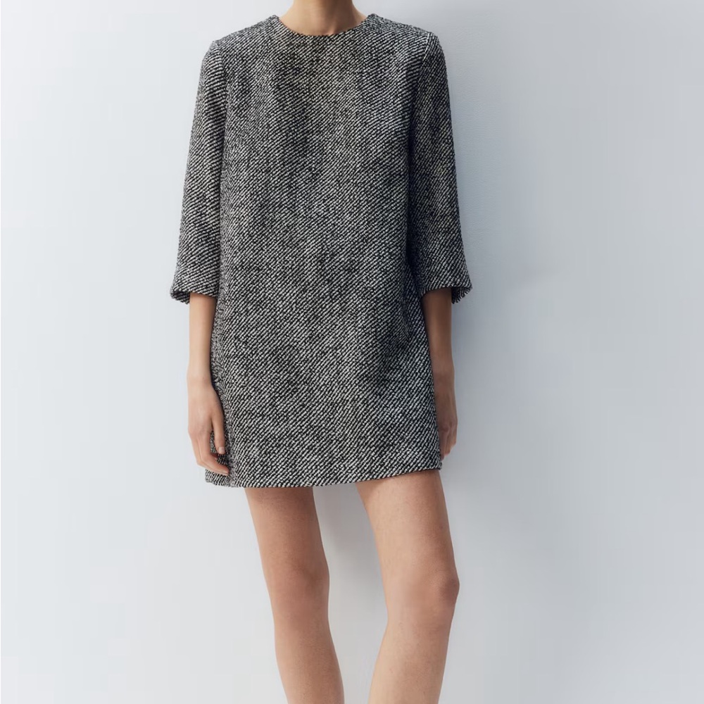 Vintage Gray Women's Dress